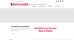 Desktop Screenshot of deltrexusa.com